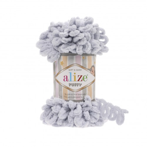 Alize Puffy 416 Sivá